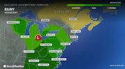 New Jersey's weather will turn colder and stormy on Wednesday with up to 1 inch of rain expected.