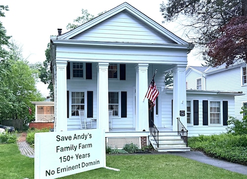 Henry family farm in Cranbury on 1234 South River Road.