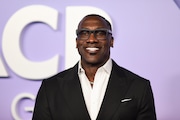 Shannon Sharpe during the 56th NAACP Image Awards on Saturday, Feb. 22, 2025, in Pasadena, Calif. (Photo by Richard Shotwell/Invision/AP)