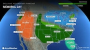 The forecast for Memorial Day weekend finally includes a break from the dreary streak of rainy days in New Jersey.
