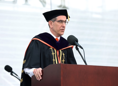 ‘We must stand boldly.’ Princeton president fires back as Trump’s battle with Harvard escalates.