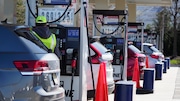 Costco Kirkland gas station in Edison, NJ on Thursday, April, 17, 2025.
