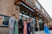 Students from Cinnaminson High School celebrate their prom at Brooklyn Bowl  in Philadelphia, PA on Friday, May 16, 2025. 