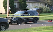 This was the investigation scene on Elm Avenue in Mantua Township hours after Officer Salvatore Oldrati shot resident Charles Sharp III in 2021.