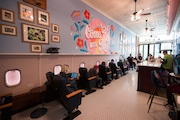 Paper Plane Coffee Co. in Montclair is one of the best coffee shops in New Jersey.  11/15/2023
