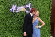 Students from Donovan Catholic High School celebrate their prom at South Gate Manor in Freehold, NJ on Tuesday, May 27, 2025.