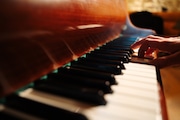 Music studio equipment closeup