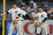 The Yankees, 1-0 winners over the Rangers on Thursday, are a season-high 11 games over .500.